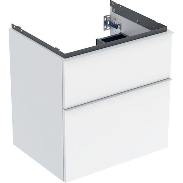 Geberit iCon Unterschrank für Waschtisch, 2 Schubladen