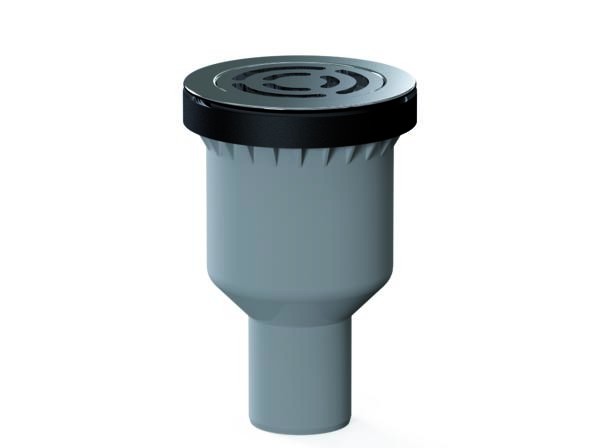 Dallmer Duschwannenablauf ORIO V Select, Edelstahl matt, DN 50, 161321