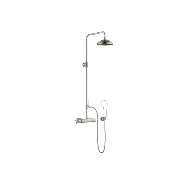 Dornbracht Shower Pipe mit Brause-Thermostat MADISON 34459360 Platin gebürstet