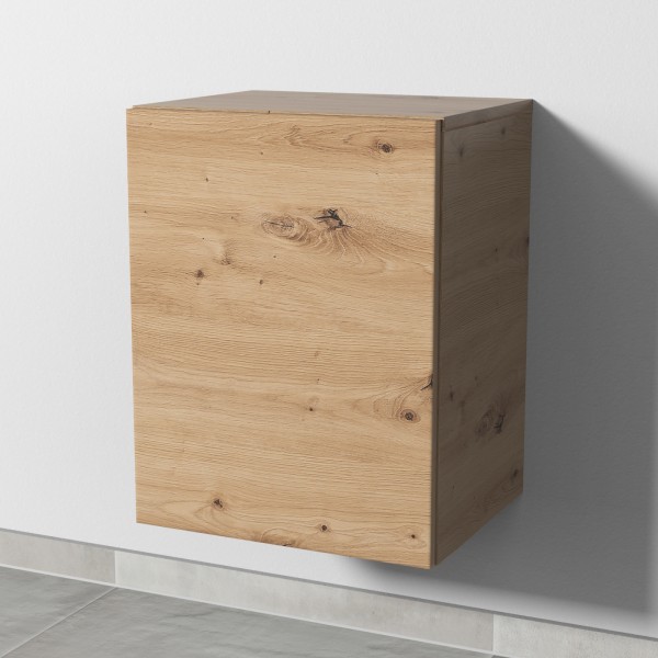 Sanipa 4balance Anbauschrank mit 1 Tür, Eiche Natural-Touch, DL12185