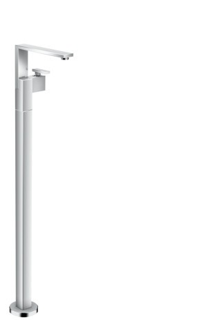 Hansgrohe Waschtischmischer Axor Edge zur Bodenmontage Diamantschliff chrom, 46041000