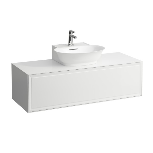 LAUFEN Waschtischunterschrank THE NEW CLASSIC f.HWB H816852 1175x455 Ausschn. mi weiss glänzend, H40