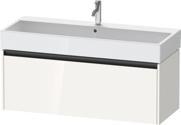 Duravit Ketho.2 Waschtischunterbau wandhängend Weiß Hochglanz 1184x460x440 mm - K25079022220000
