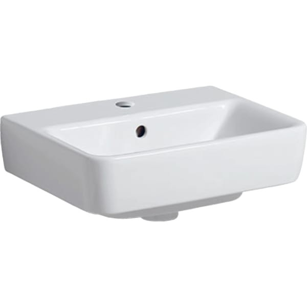Geberit Renova Plan Aufsatz-Handwaschbecken 45x34cm
