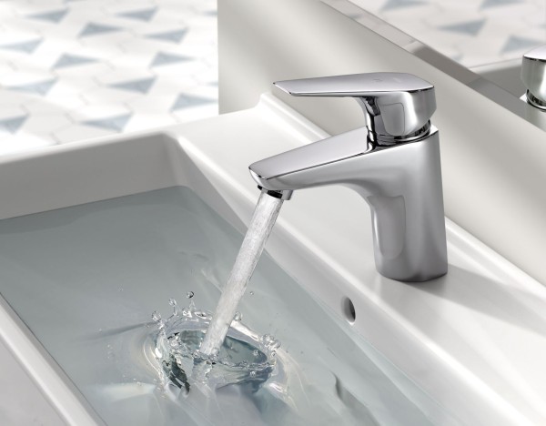 Tres Einhebel Waschtischmischer mit Tres duo G3/8" flexible Anschlussschläuche, 21710301