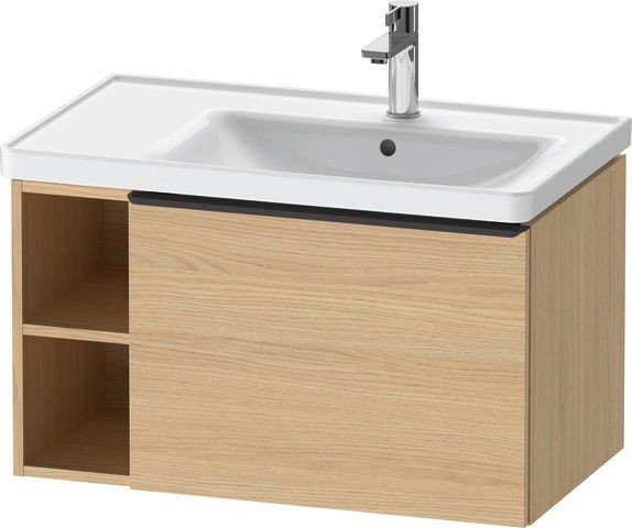 Duravit D-Neo Waschtischunterbau wandhängend Natur Eiche Matt 784x452x440 mm - DE42570BD300000