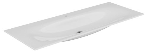 Keuco Keramikwaschtisch Edition 11 31160, B: 1405, H: 17, T: 538 mm, mit Oberflächenversiegelung Cle