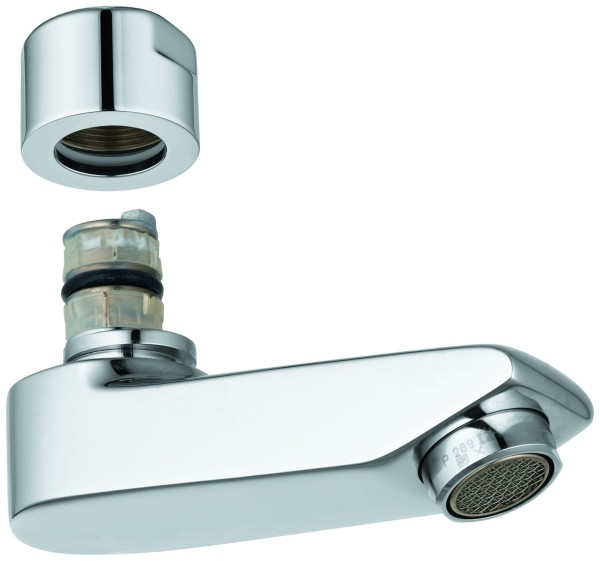 EICHELBERG Gussauslauf 440451 77mm für WT-Wandarmaturen chrom, 44045126