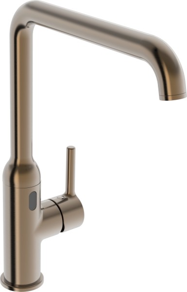Hansa Einhandmischer Küchenarmatur HANSAVANTIS Style, V, Bluetooth Bronze gebürstet, 5421220981