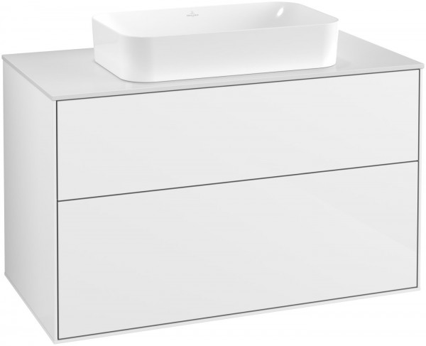 Villeroy & Boch Waschtischunterschrank Finion F64 1000x603x501mm WT mittig, F64100GF