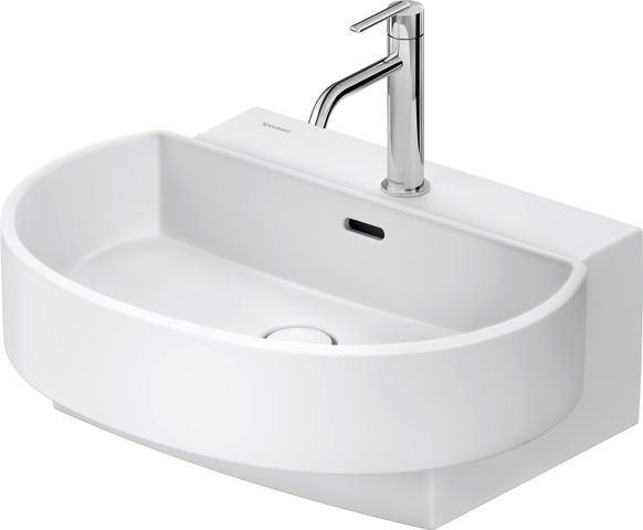 Duravit Balcoon Waschtisch 600x480, mit Überlauf, mit Hahnloch,