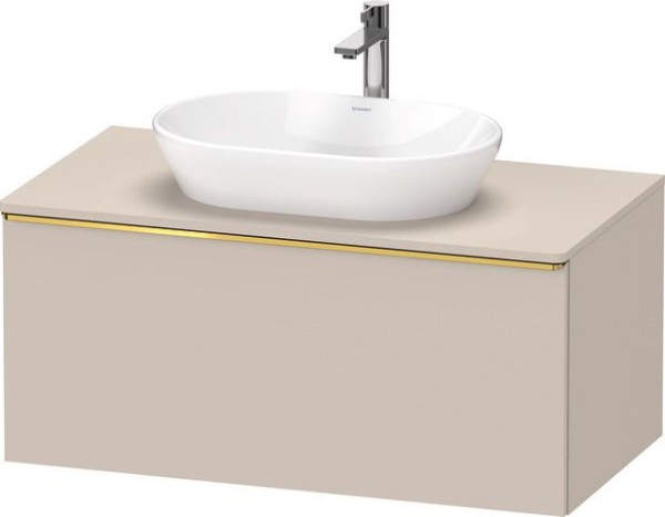 Duravit D-Neo Konsolenwaschtischunterbau wandhängend Taupe Matt 1000x550x459 mm - DE4948034910000