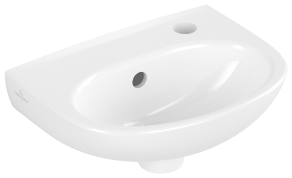Villeroy & Boch Handwaschbecken O.novo 1 Hahnloch