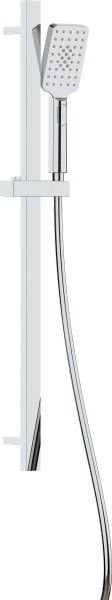 Neuesbad Serie 100 Brauseset mit 3 Strahlarten, chrom