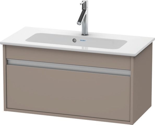 Duravit Ketho Waschtischunterbau wandhängend Basalt Matt 800x385x410 mm - KT642304343