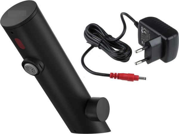 Neuesbad berührungslose Waschtischarmatur mit Temperatur-Regulierung, Netzbetrieb 230/6V, Oberfläche