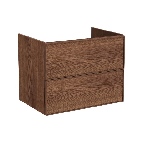VitrA New Metropole Edge Waschtischunterschrank mit 2 Vollauszügen 78 x 52 x 60 cm (BxTxH),67370