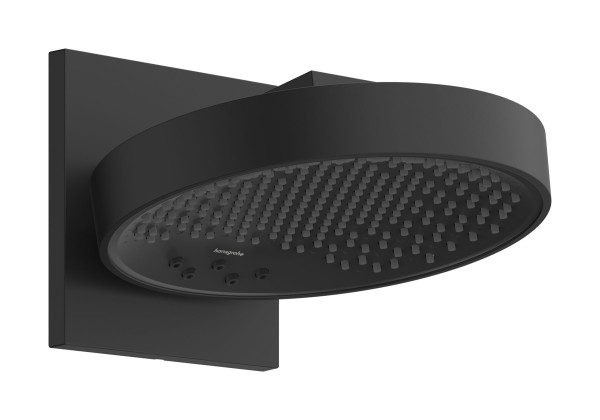 Hansgrohe Rainfinity Kopfbrause 250 3jet EcoSmart mit Wandanschluss, Mattschwarz, 26233670