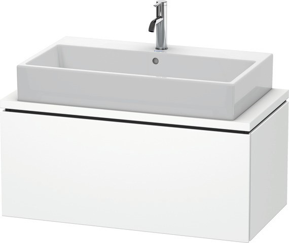 Duravit L-Cube Konsolenwaschtischunterbau wandhängend Weiß Matt 920x477x400 mm - LC580301818