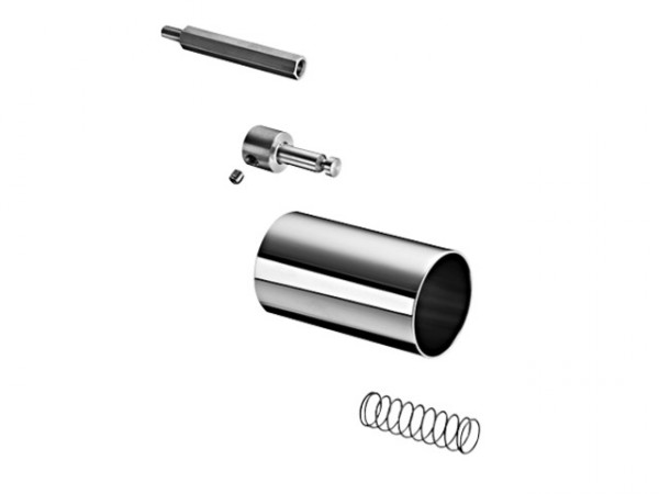 Schell Verlängerungsset D-SC-V/ W-SC-V vorgemischtes Wasser 25mm chrom