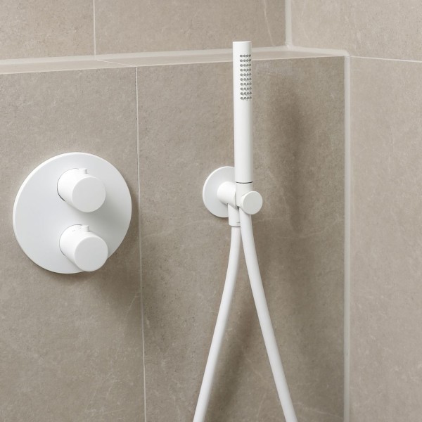 Herzbach DEEP WHITE Wannenset ABG Halter 70, 23.914400.1.07