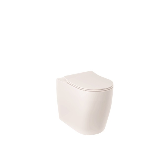 KLUDI-RESA R Spiralflush-Stand-WC 55cm Universalförmiger Abfluss Weiß glänzend