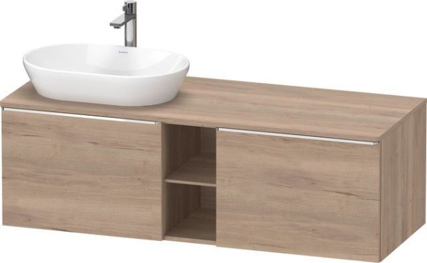 Duravit D-Neo Konsolen-Waschtischunterbau wandhängend 1400x550x459 Az 2 Ei mr Mt