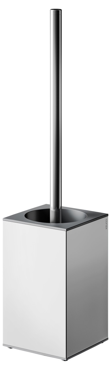 KEUCO Edition 90 Toilettenbürstengarnitur bodenstehend, verchromt/anthrazit, 19069010101 19069010100