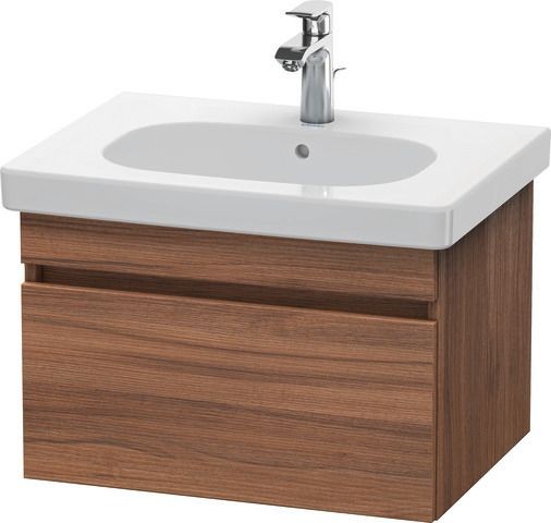 Duravit DuraStyle Waschtischunterbau wandhängend Nussbaum Matt 600x453x398 mm - DS638307979