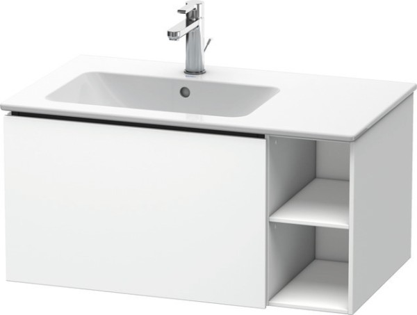 Duravit L-Cube Waschtischunterbau wandhängend Weiß Matt 820x481x400 mm - LC619101818
