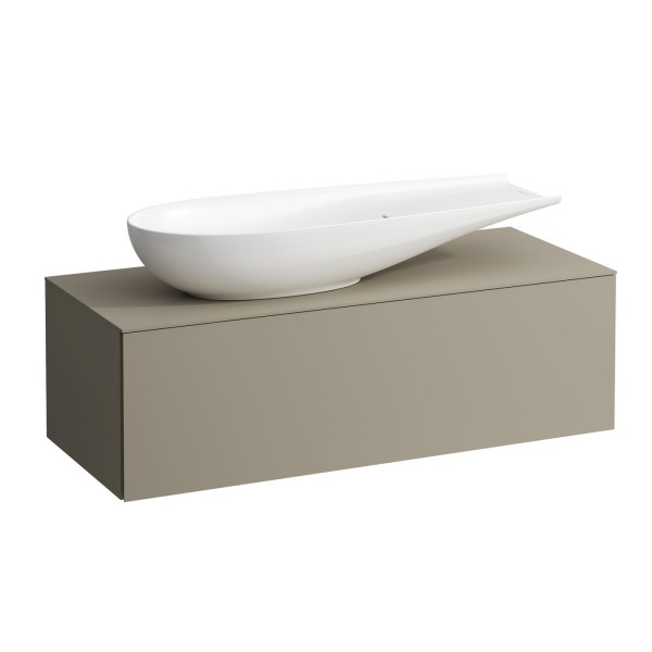 LAUFEN Waschtischunterschrank und Waschtischplatte ALESSI 500x1200x370
