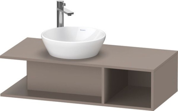 Duravit D-Neo Konsolenwaschtischunterbau wandhängend Basalt Matt 1000x480x260 mm - DE491904343