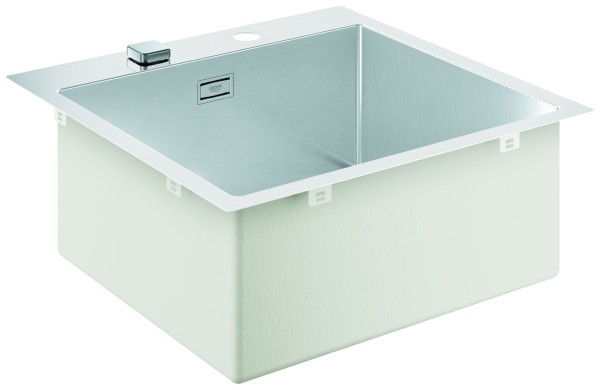 GROHE Edelstahlspüle K800 31583_1 1 Becken 518x510mm, 31583SD1