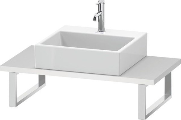Duravit L-Cube Konsole Weiß Matt 800x480x30 mm - LC104C01818