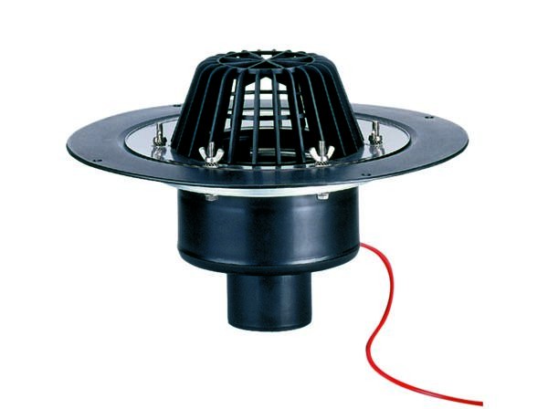 Dallmer Dachablauf 62 H Schraubflansch, beheizt, DN 70, 621146