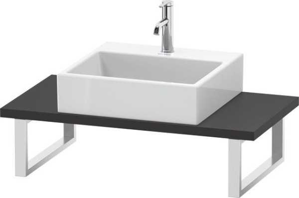 Duravit L-Cube Konsole Graphit Supermatt 800x480x30 mm - LC104C08080