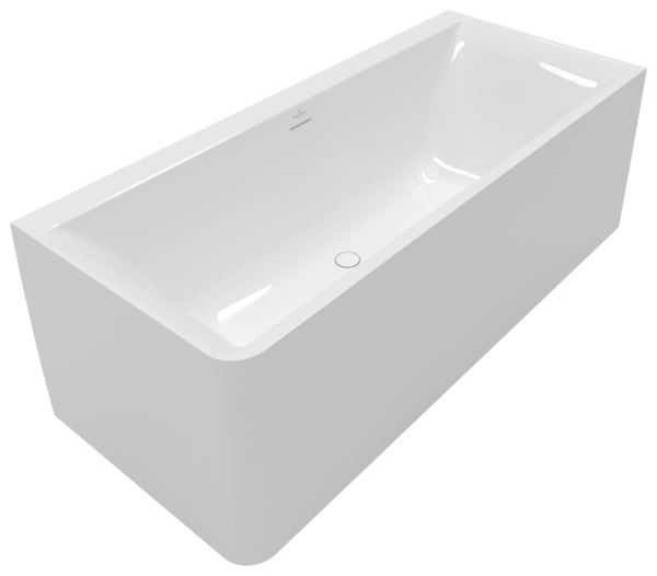 Villeroy & Boch Vorwandbadewanne Subway 3.0 UBQ180SBW9CR00TV 1800x800x495mm Vorwandbadewanne re ausf