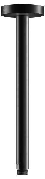 Keuco Black Selection Brausearm für Deckenanschluss, Ausladung 300, rund, schwarz matt