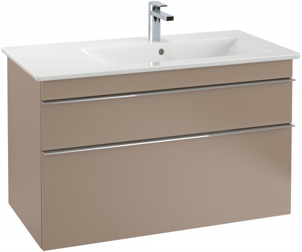 Villeroy & Boch Schrankwaschtisch Venticello, 4134R101, B: 1000, T: 500mm, Weiß Alpin