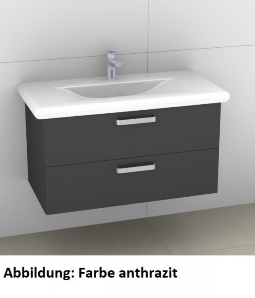 Artiqua 415 Waschtischunterschrank für Living Style 814437 Riviera Eiche quer NB, 415-WU2L-L18-7179-