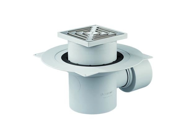 DALLMER Bodenablauf 57 KE, DN 70/ DN 100, 150 x 150 mm