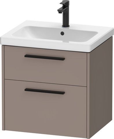 Duravit D-Code Waschtischunterschrank wandhängend Schubk. 2,