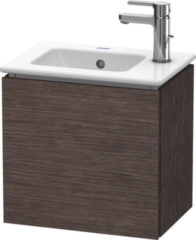 Duravit L-Cube Waschtischunterbau wandhängend Eiche dunkel gebürstet Matt 420x294x400 mm - LC6272L72
