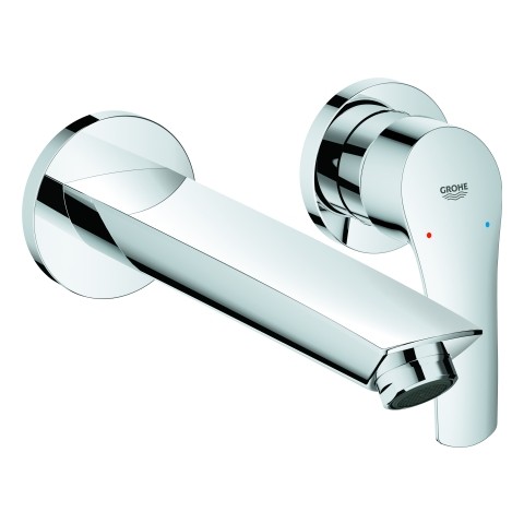 GROHE 2-Loch Waschtischarmatur Unterputz Eurosmart 29338_3 FMS für 23571 Ausl. 209mm chrom, 29338003