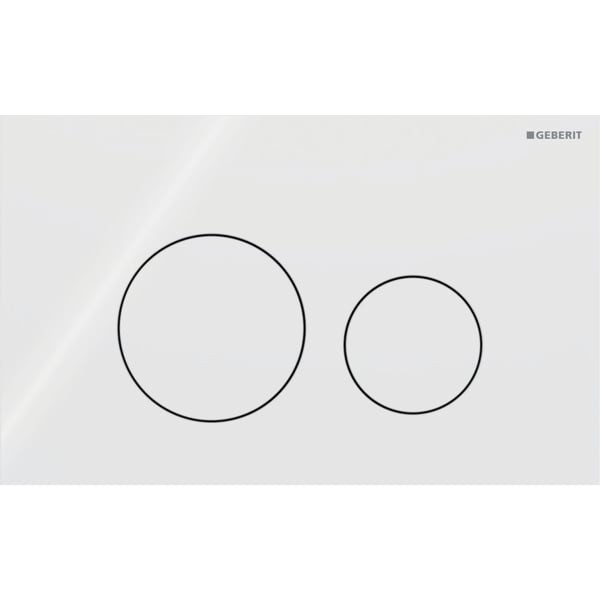 Geberit Sigma 40 Betätigungsplatte, für 2-Mengen-Spülung