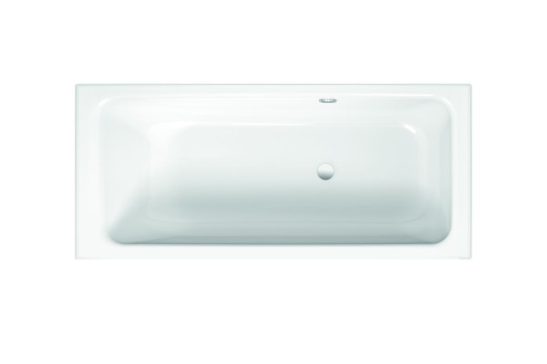 Bette Rechteck-Badewanne Select 3433 weiß, 180x80x42 cm FE re. Ül. hi., Glasurplus, 3433-000PLUS