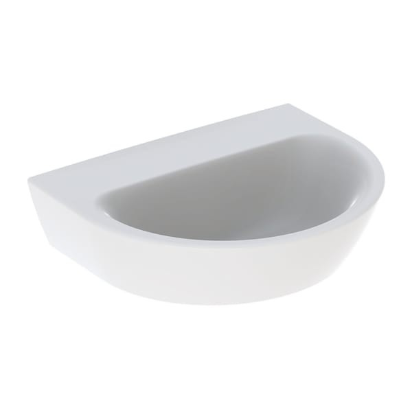 Geberit Renova Handwaschbecken, 45x36cm o. Hl., ohne Überlauf., weiss, 500497011