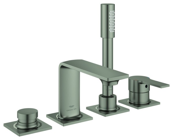 GROHE 4-Loch-Wannenbatterie Allure 19316_1 Oberbau satin steel, 19316MS1