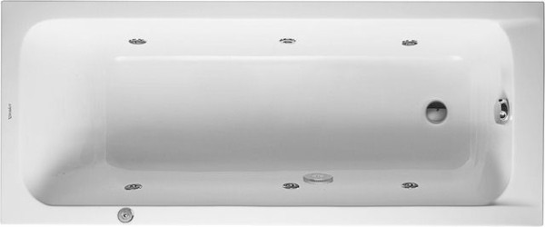 Duravit D-Code Whirlwanne Weiß 1700x700 mm - 760098000JP1000