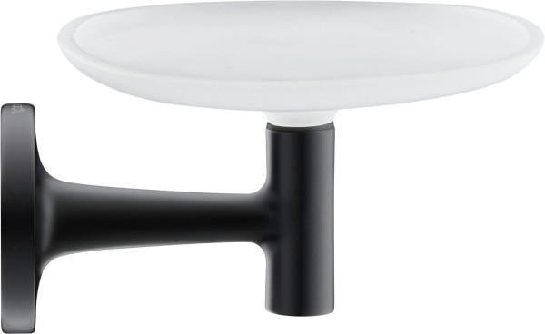 Duravit Starck T Seifenschale Schwarz Matt 140x119x66 mm - 0099334600